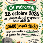 entretien du cimetière - CAJ